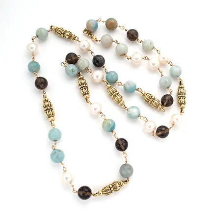 18kt - Florence Link Necklace 36"