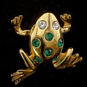 1996 Avon Garden Friends Frog Pin