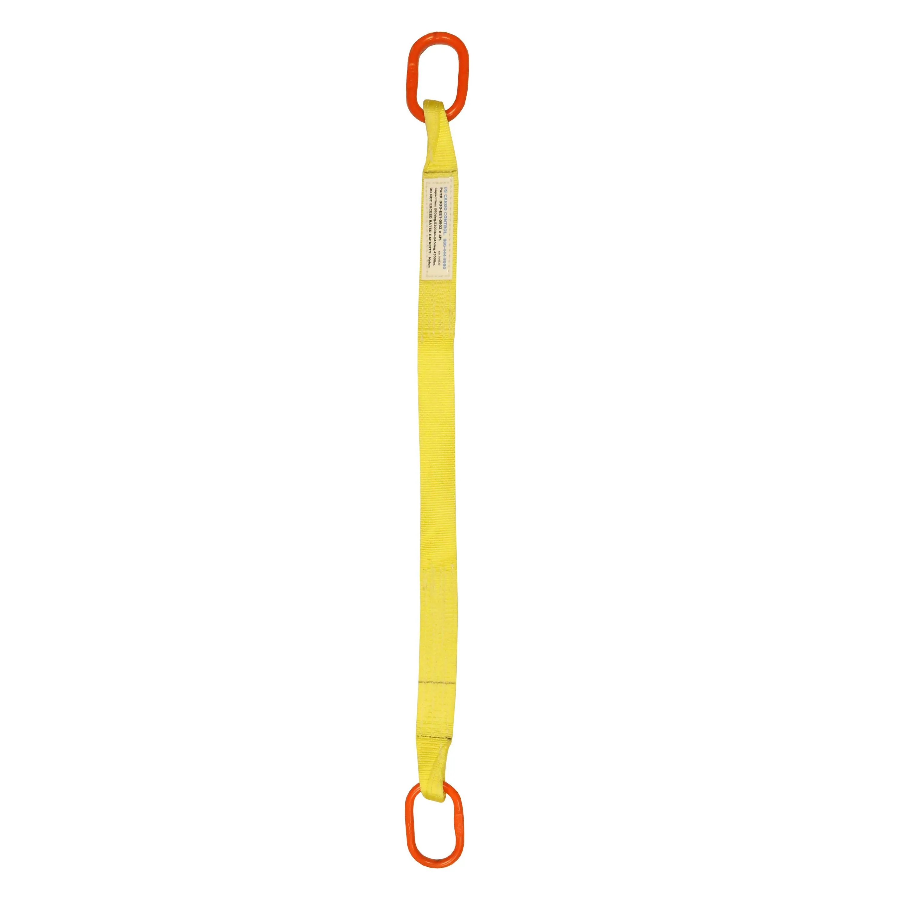 2"x4' (2 ply) Single Leg Nylon Sling w/ Master Link Both Ends