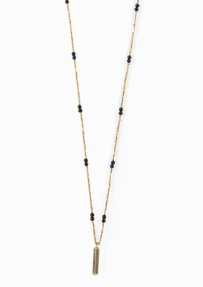 African Alchemist Necklace Ebony