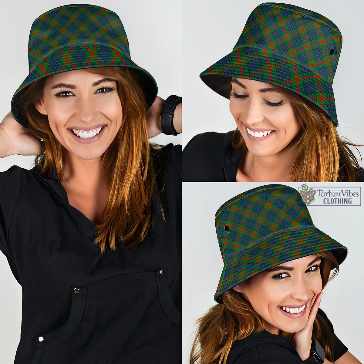 Aiton Tartan Bucket Hat