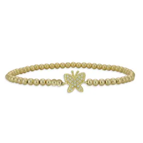 Aniyah Butterfly Bead Bracelet