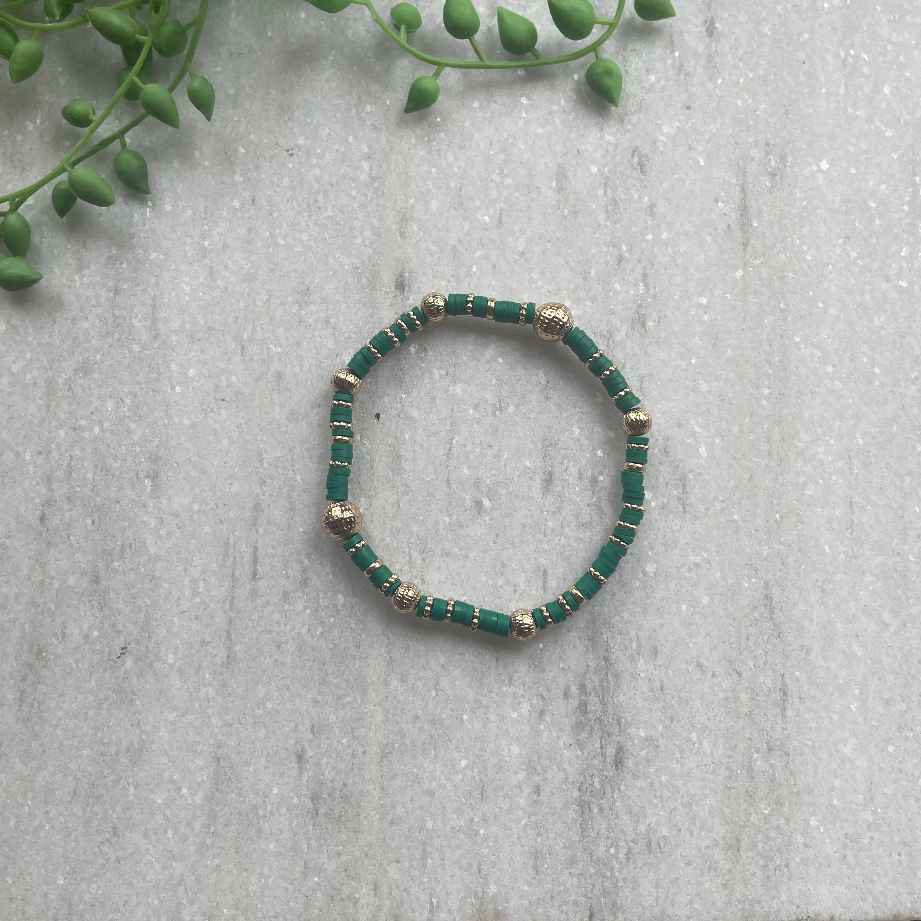 Assorted Colored Beaded Bracelets