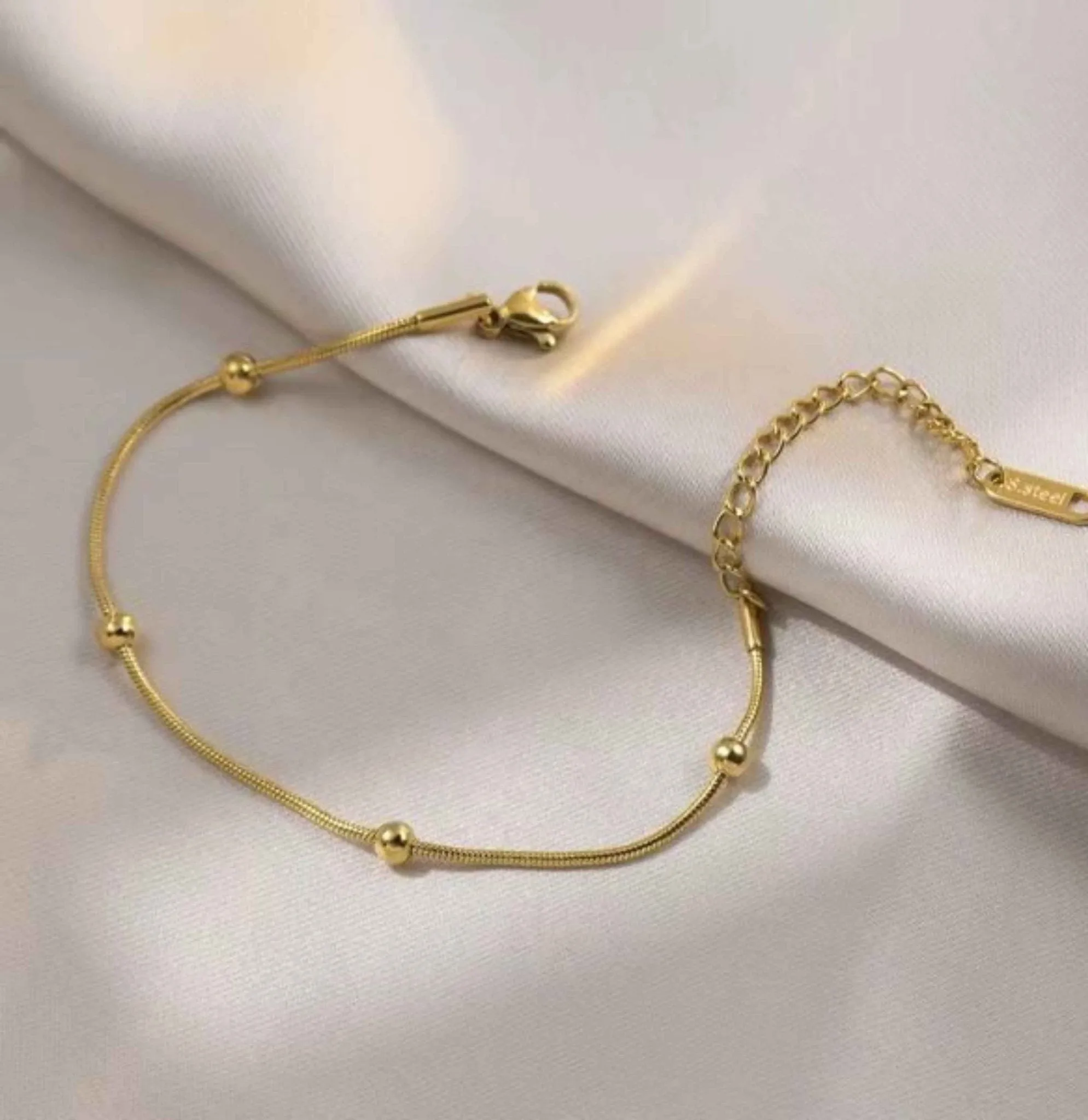 Beaded Chain Bracelet for Women