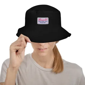 Bisexual AND STILL NOT INTO YOU Premium Embriodered Bucket Hat