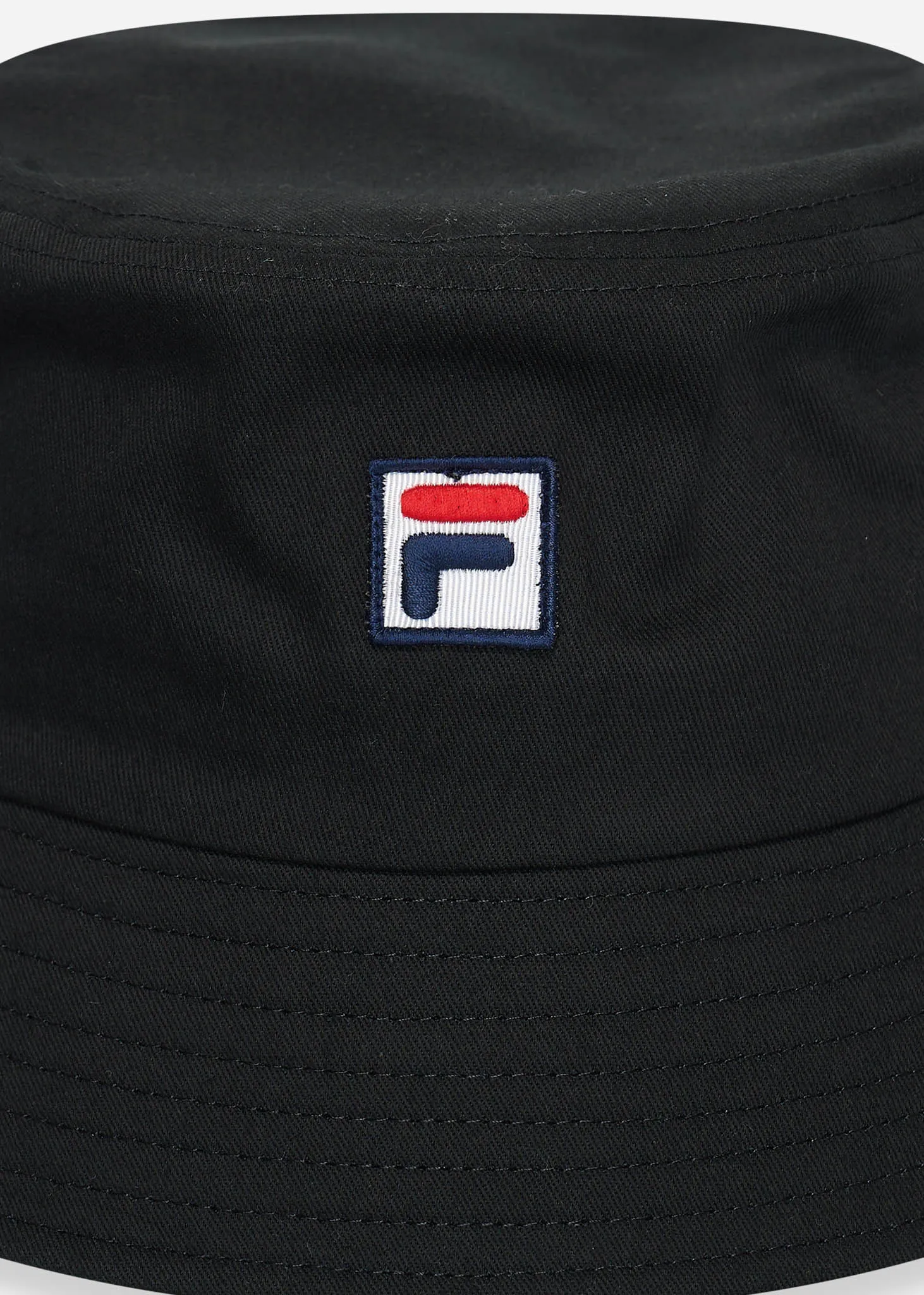 Bizerte fitted bucket hat - black
