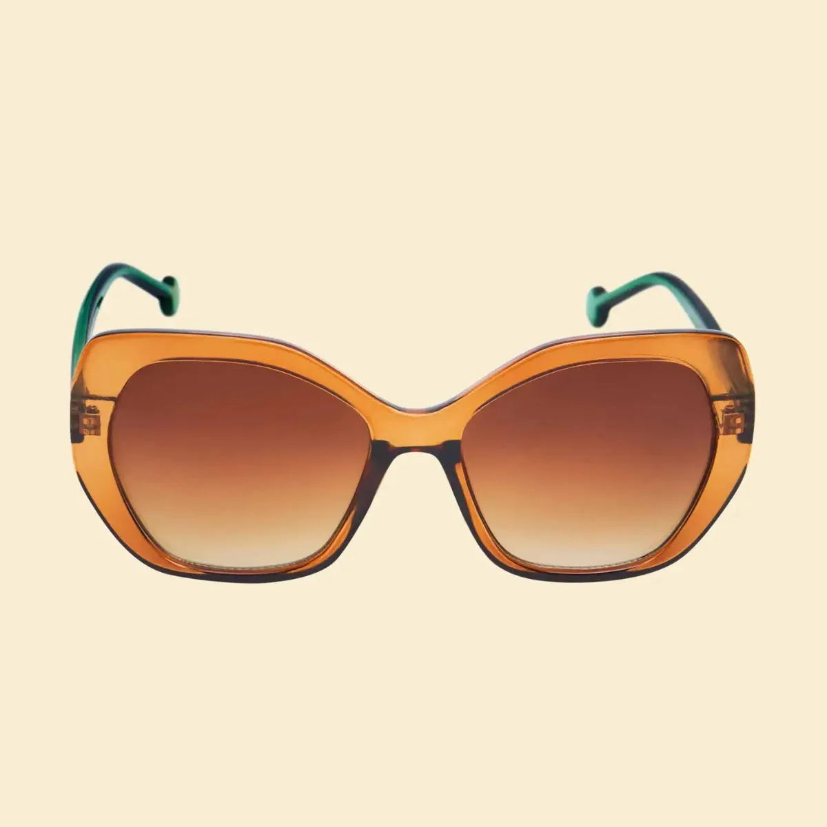 Brianna Sunglasses | Mandarin & Sage {Limited Edition}