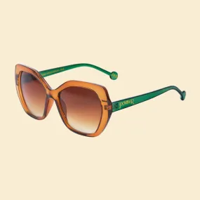Brianna Sunglasses | Mandarin & Sage {Limited Edition}