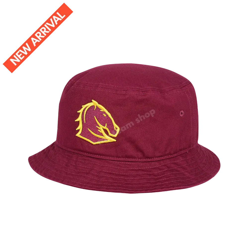 BRISBANE BRONCOS NRL BUCKET HAT
