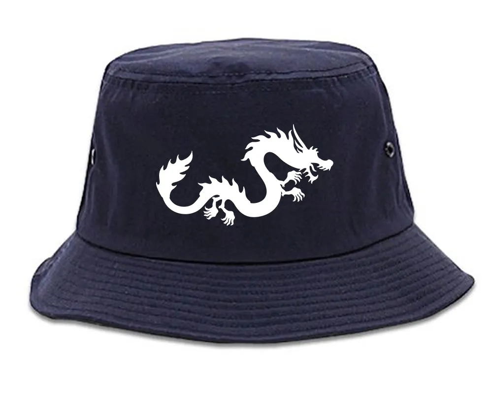 Chinese Dragon Mens Bucket Hat