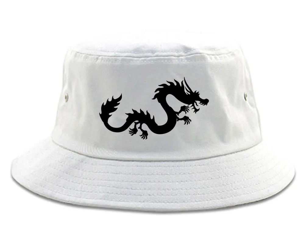 Chinese Dragon Mens Bucket Hat