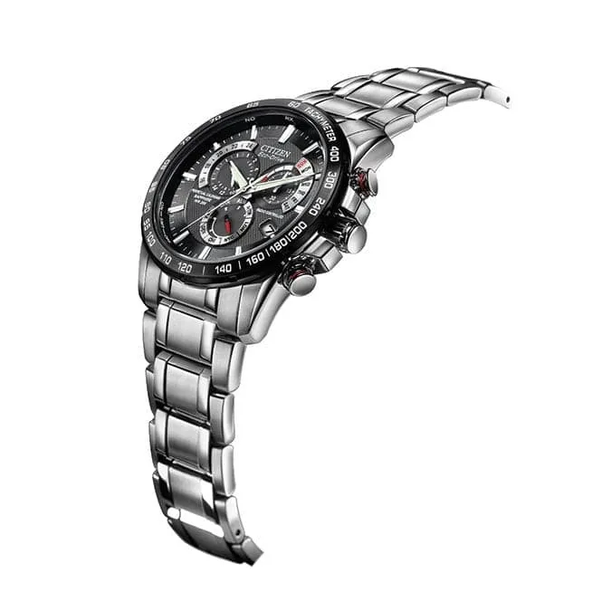 Citizen Men's Eco-Drive Perpetual Chrono A.T Bracelet Watch AT4008-51E