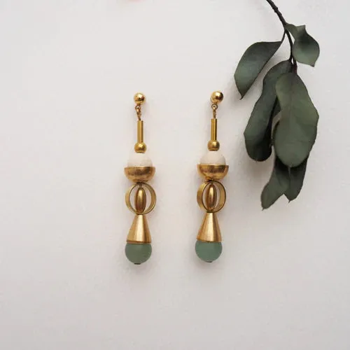 CONSTA/09 consta stacked teardrop earring