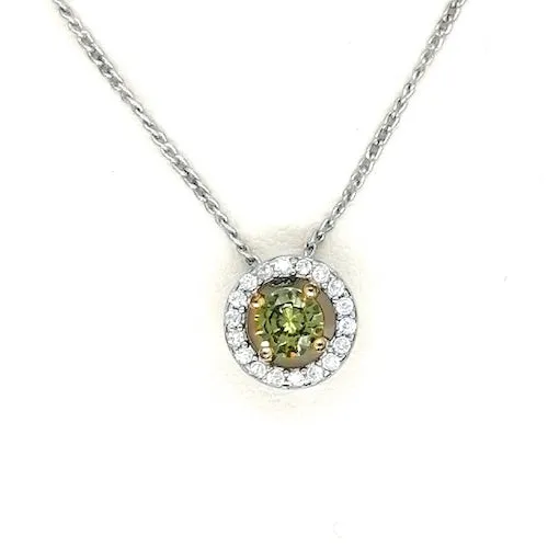 Cubic Zirconia Birthstone Pendant - all birthstones available