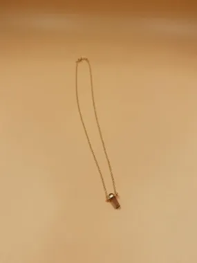 Essence Mini Pink Tourmaline Necklace