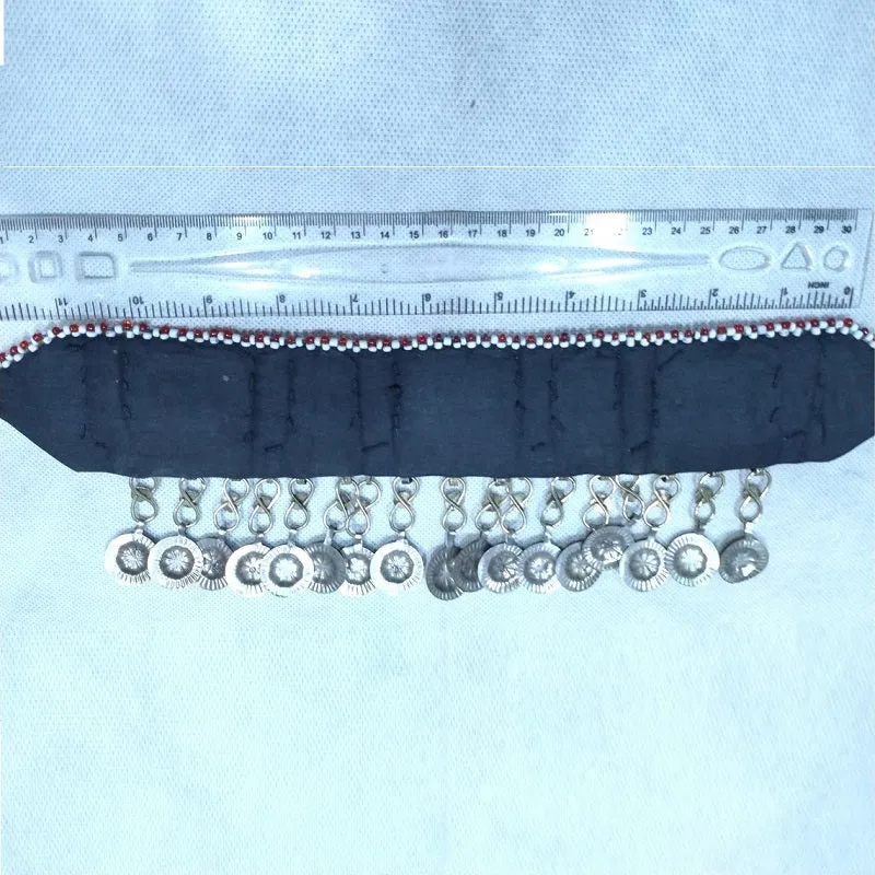 Ethnic Dangling Tassels Choker Necklace