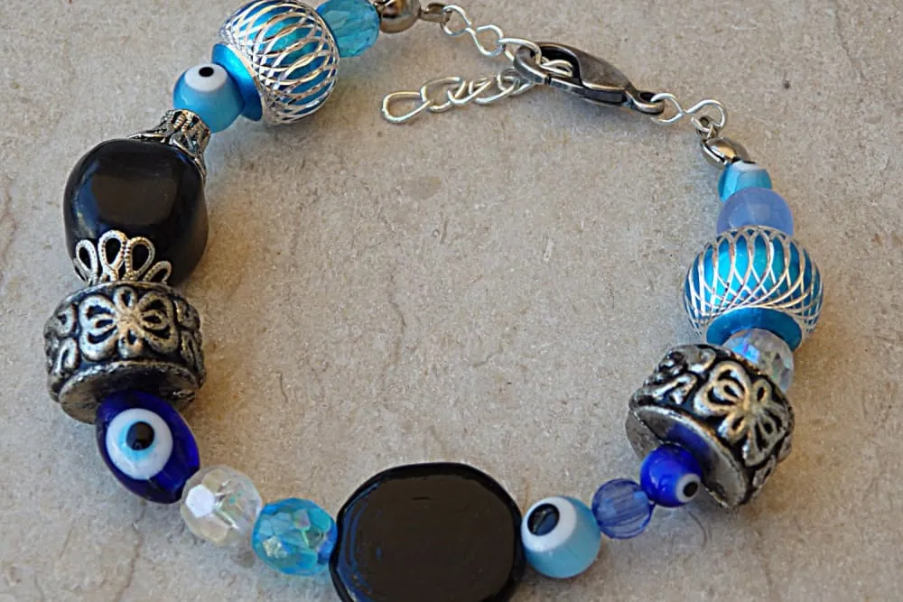 Evil eye bracelet