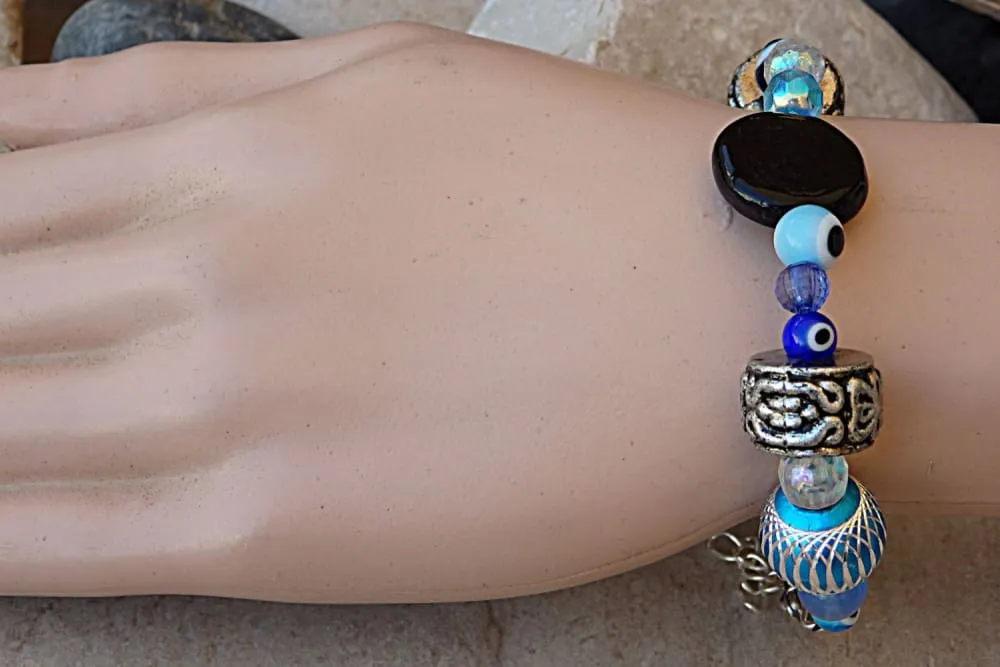 Evil eye bracelet