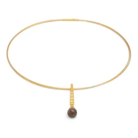 Excalier Smoky Quartz Necklace - 85417486
