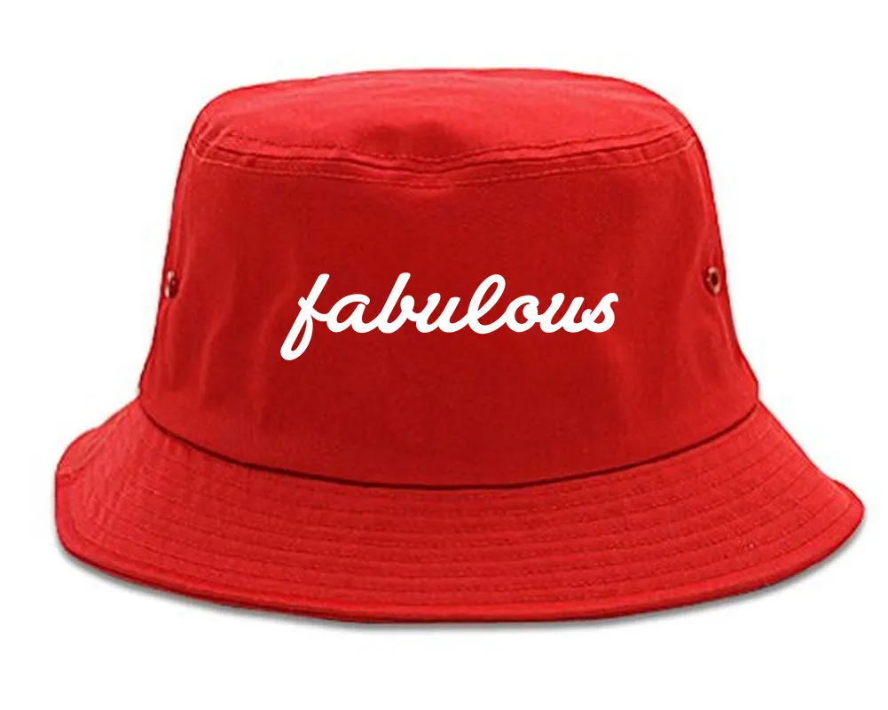 Fabulous Script Mens Bucket Hat
