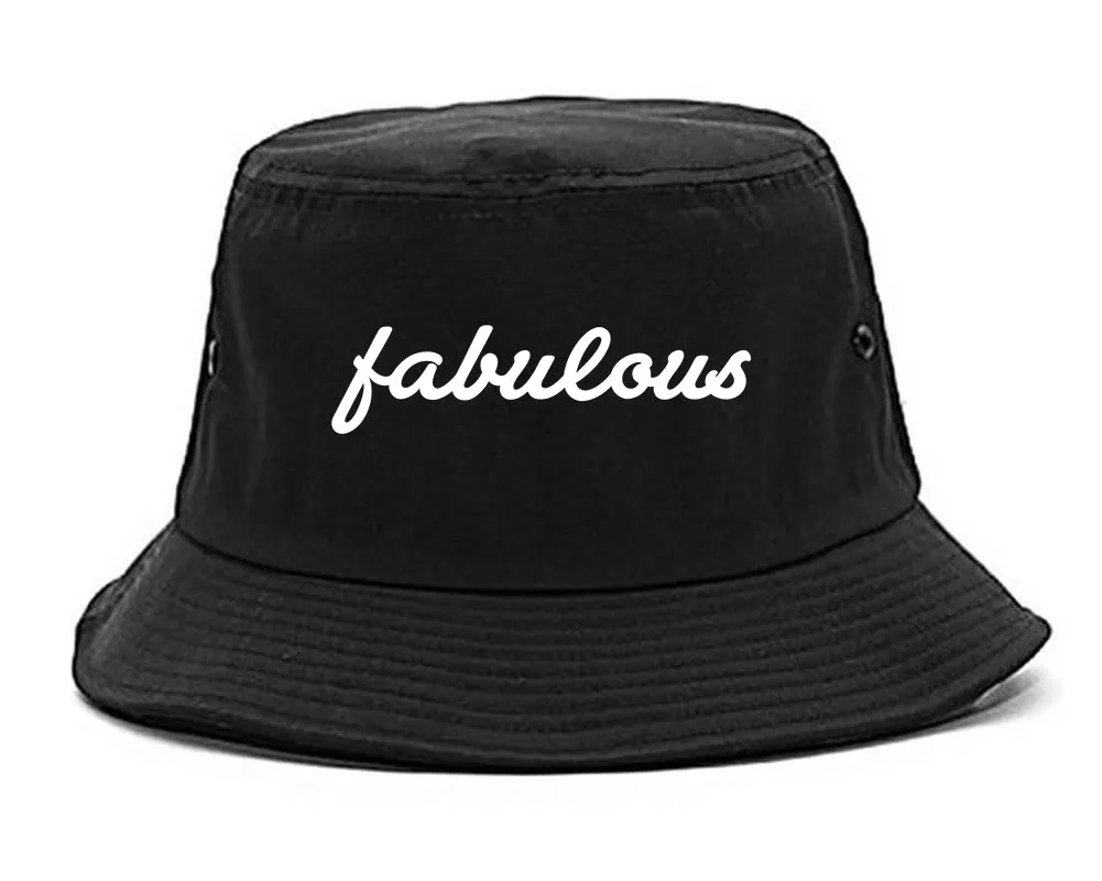 Fabulous Script Mens Bucket Hat