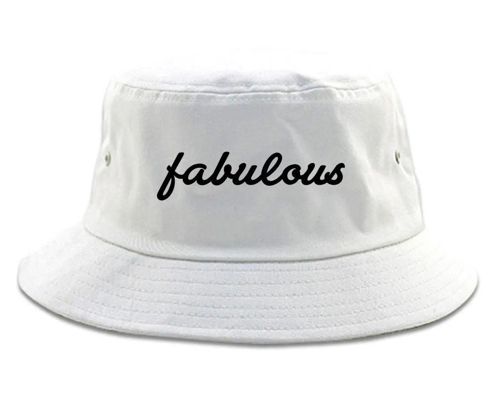 Fabulous Script Mens Bucket Hat