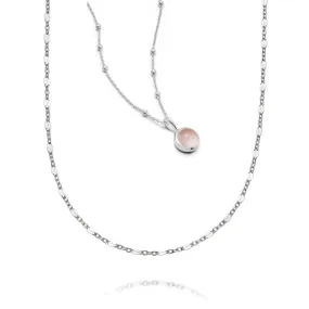 'Feel The Love' Necklace Layering Set Sterling Silver