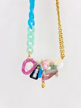 Fully Alive - Colourful Statement Necklace