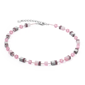 GeoCUBE® Iconic Precious necklace rose