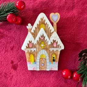 Gingerbread house 2023 - brooch