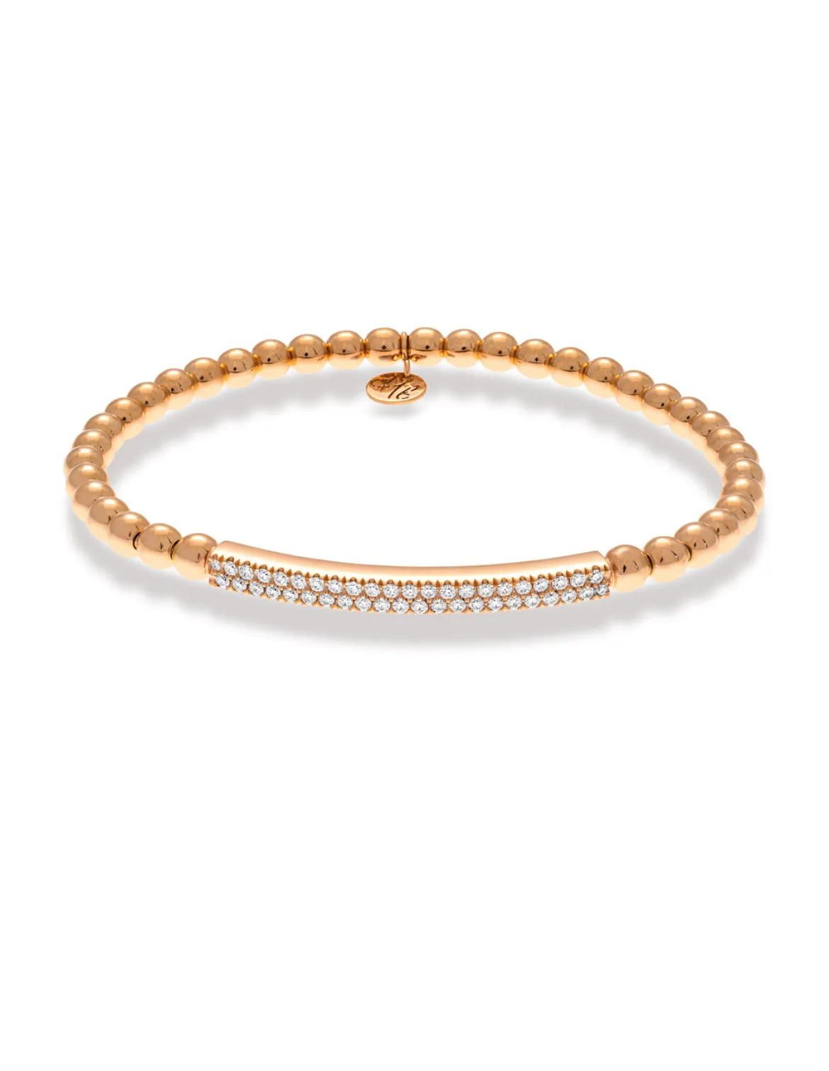 Hulchi Belluni 'Tresore' Diamond Bar Stretch Bracelet (21348H4)