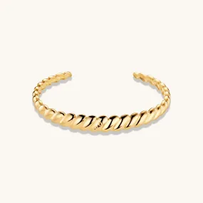Infinity Cuff Bracelet Gold