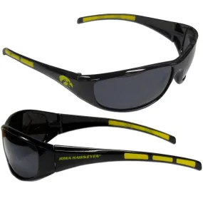 Iowa Hawkeyes Wrap Sunglass and Case Set