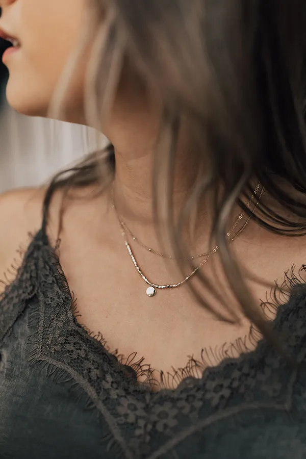Just Your Luck Layered Choker