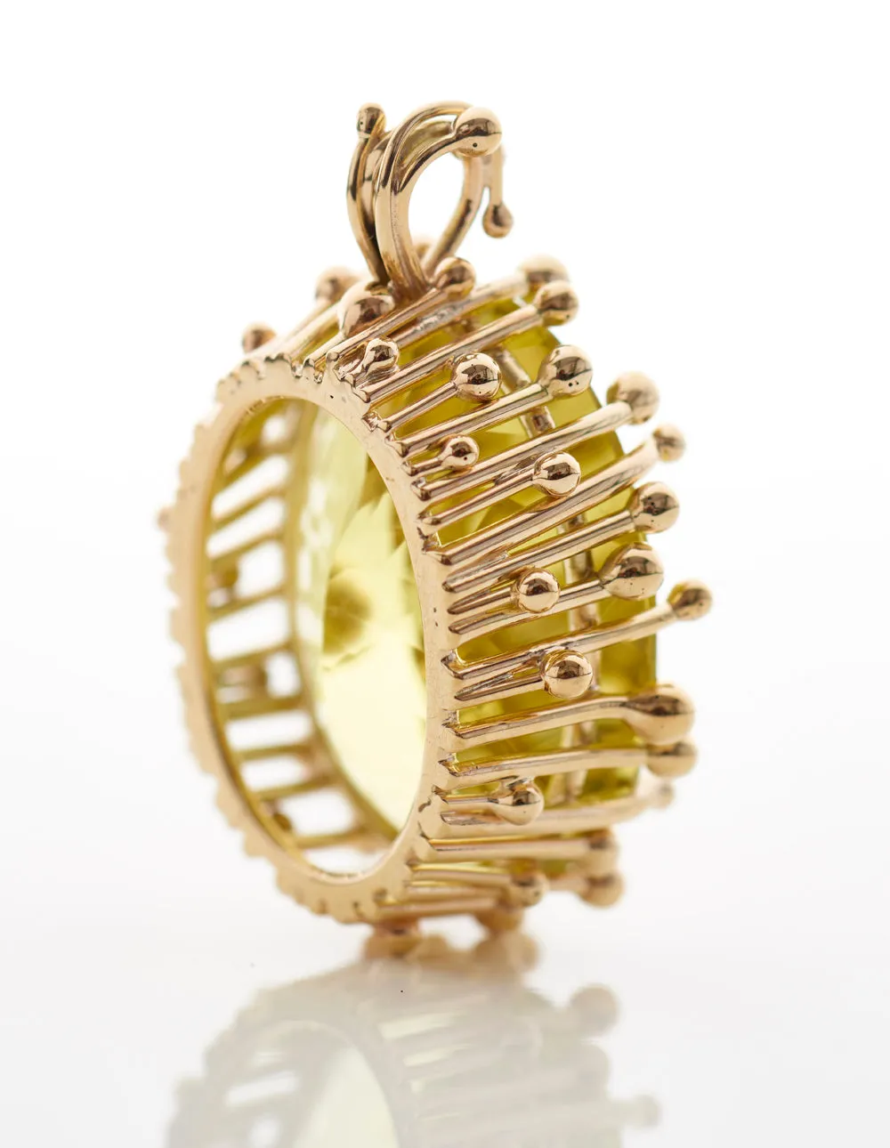 Lemon Quartz Pendant