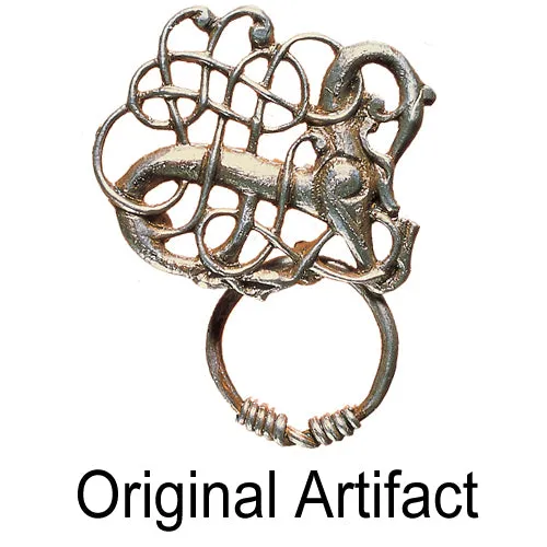 Lindholm Brooch Replica - Bronze or Silver
