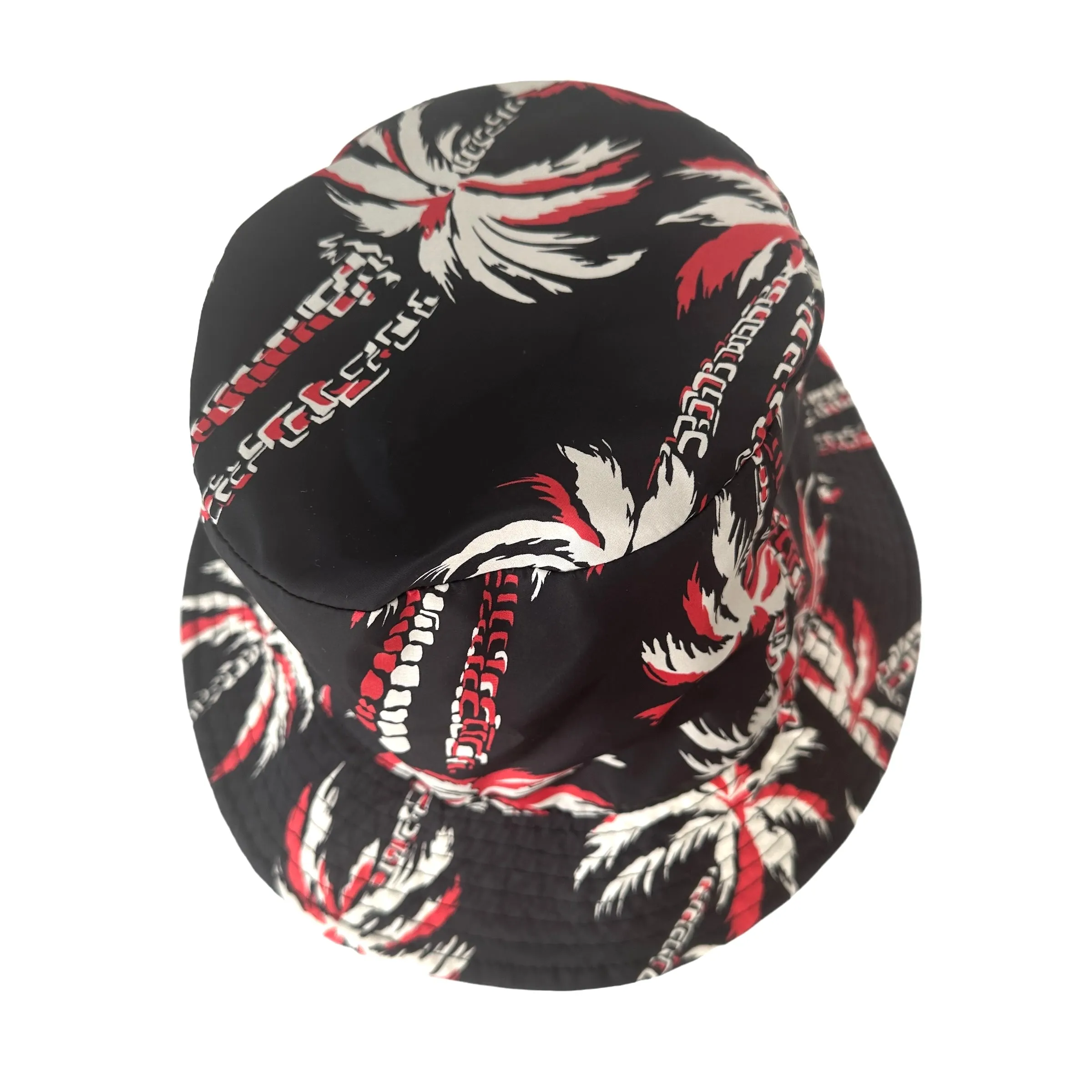 Logo & Palm Tree Bucket Hat - M