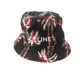 Logo & Palm Tree Bucket Hat - M