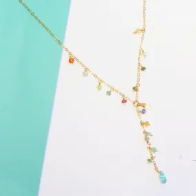 Luxe Treasure Necklace: Flower Field