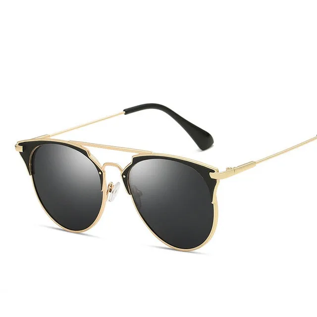 Luxury Cat Eye Hue Lady Sunglass