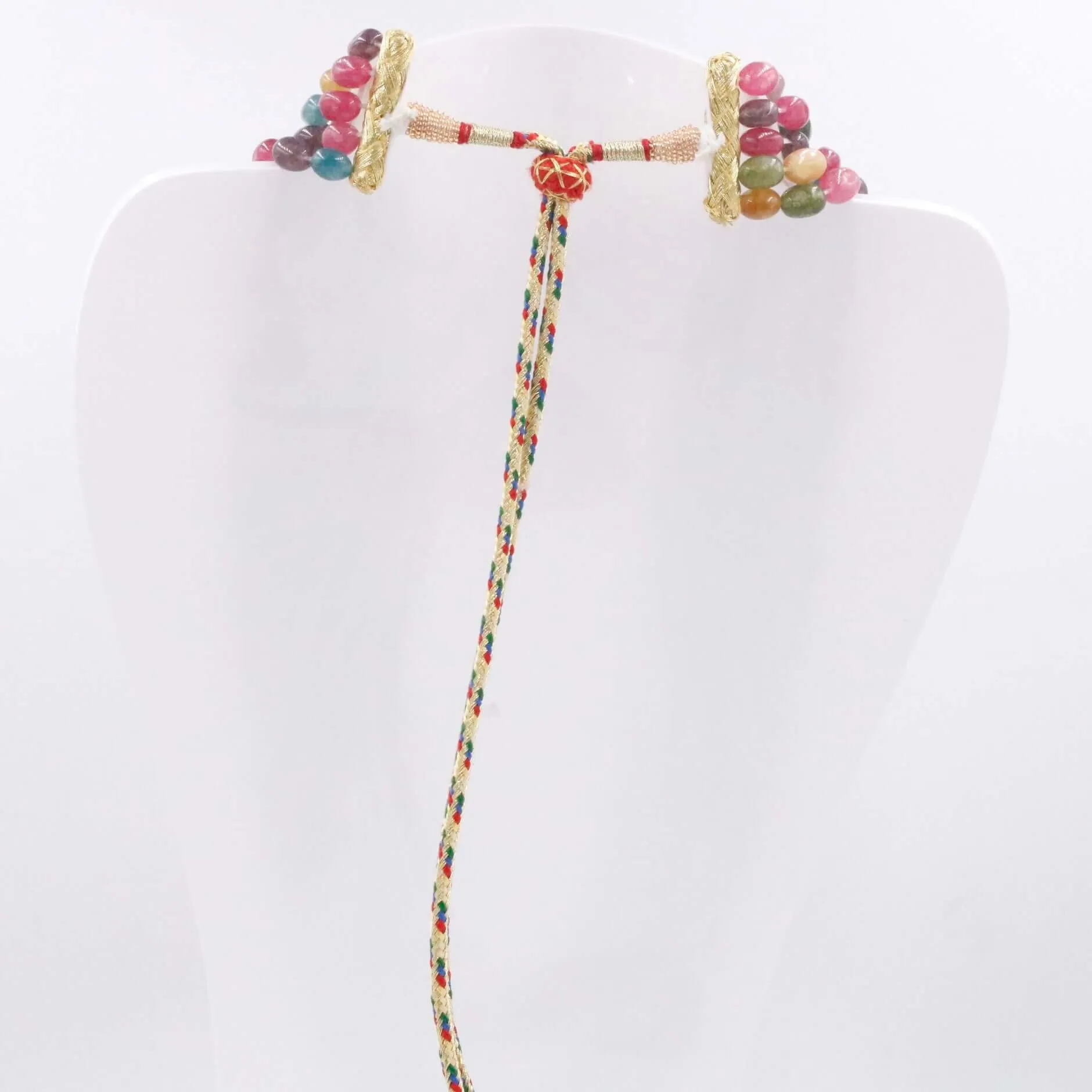 Multi Color Quartz Necklace Multi Color Necklace Layered Necklace Long Necklace Gemstone Necklace Beaded Necklace SKU 6143287