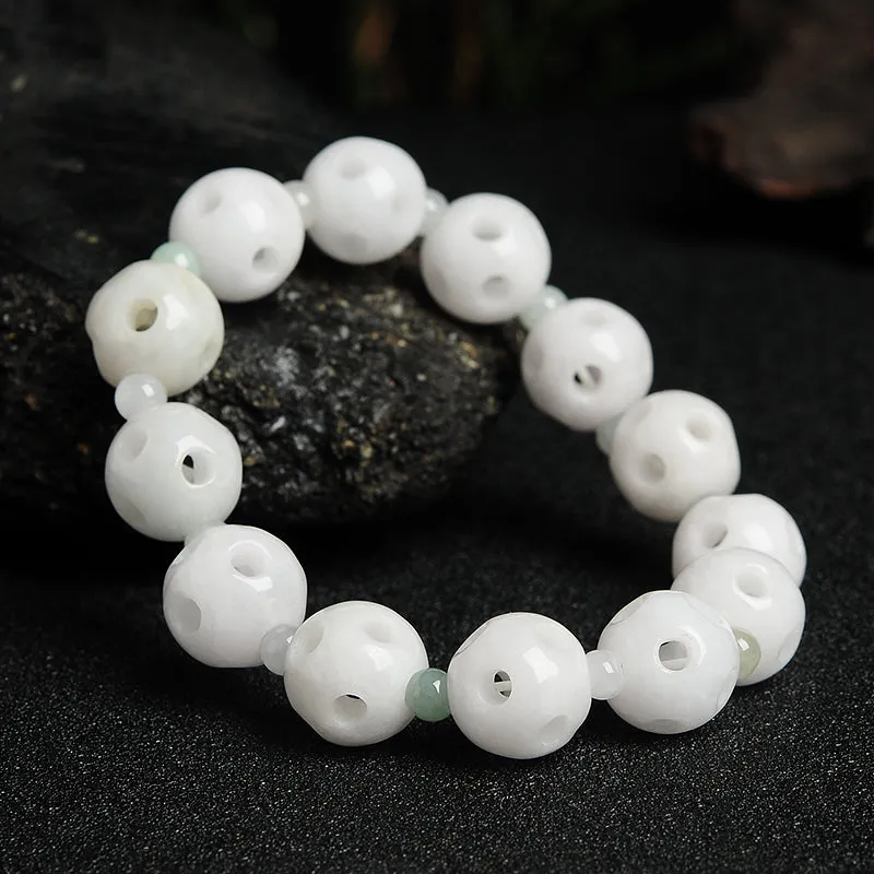 Natural Jade Bracelet Jadeite Bracelet WB5