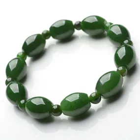 Natural Jade Bracelet Nephrite Bracelet BT144