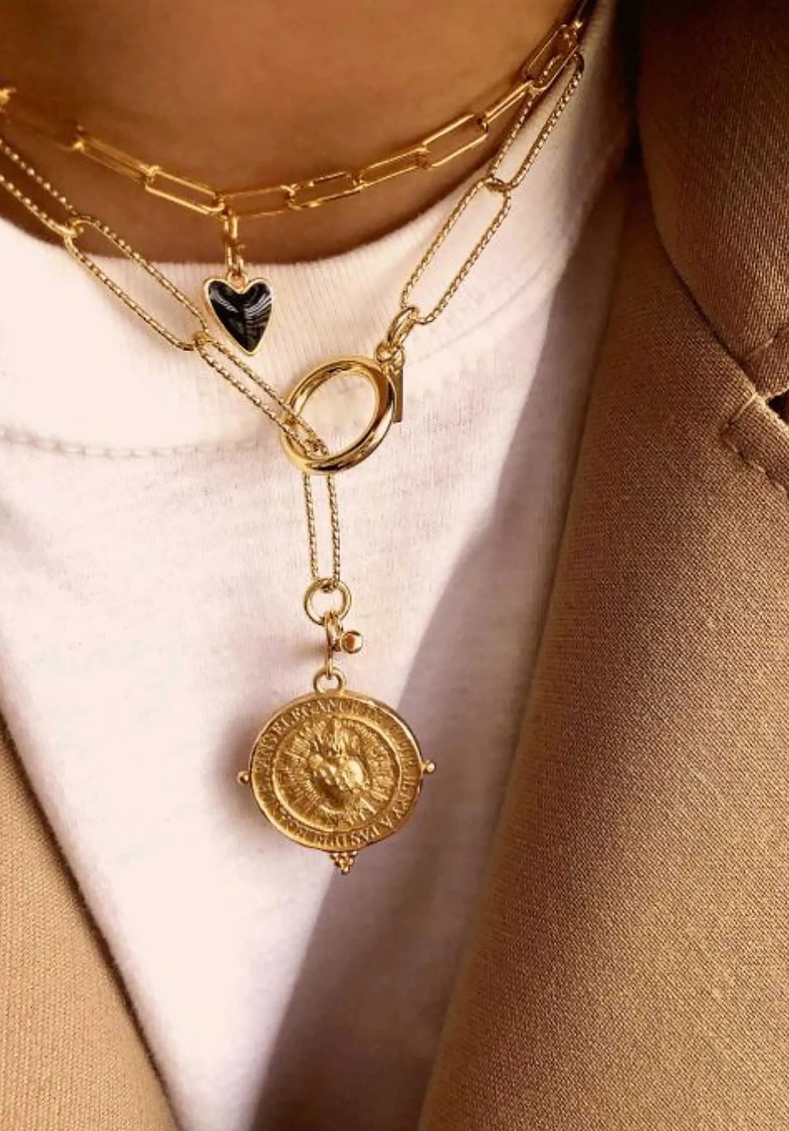 Necklace  Co-74g Gold