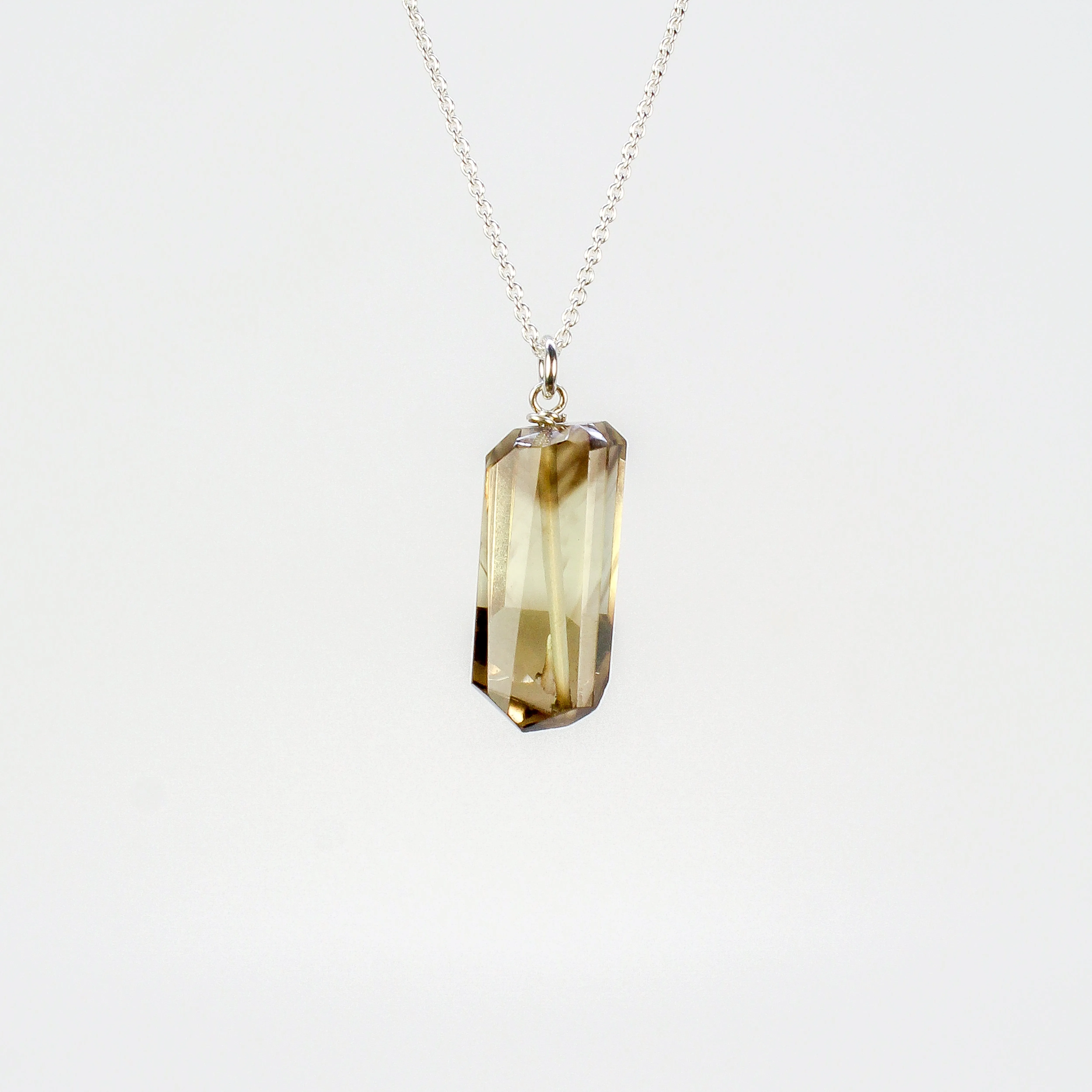 NEW! Lemon Quartz Pendant by Rina Young
