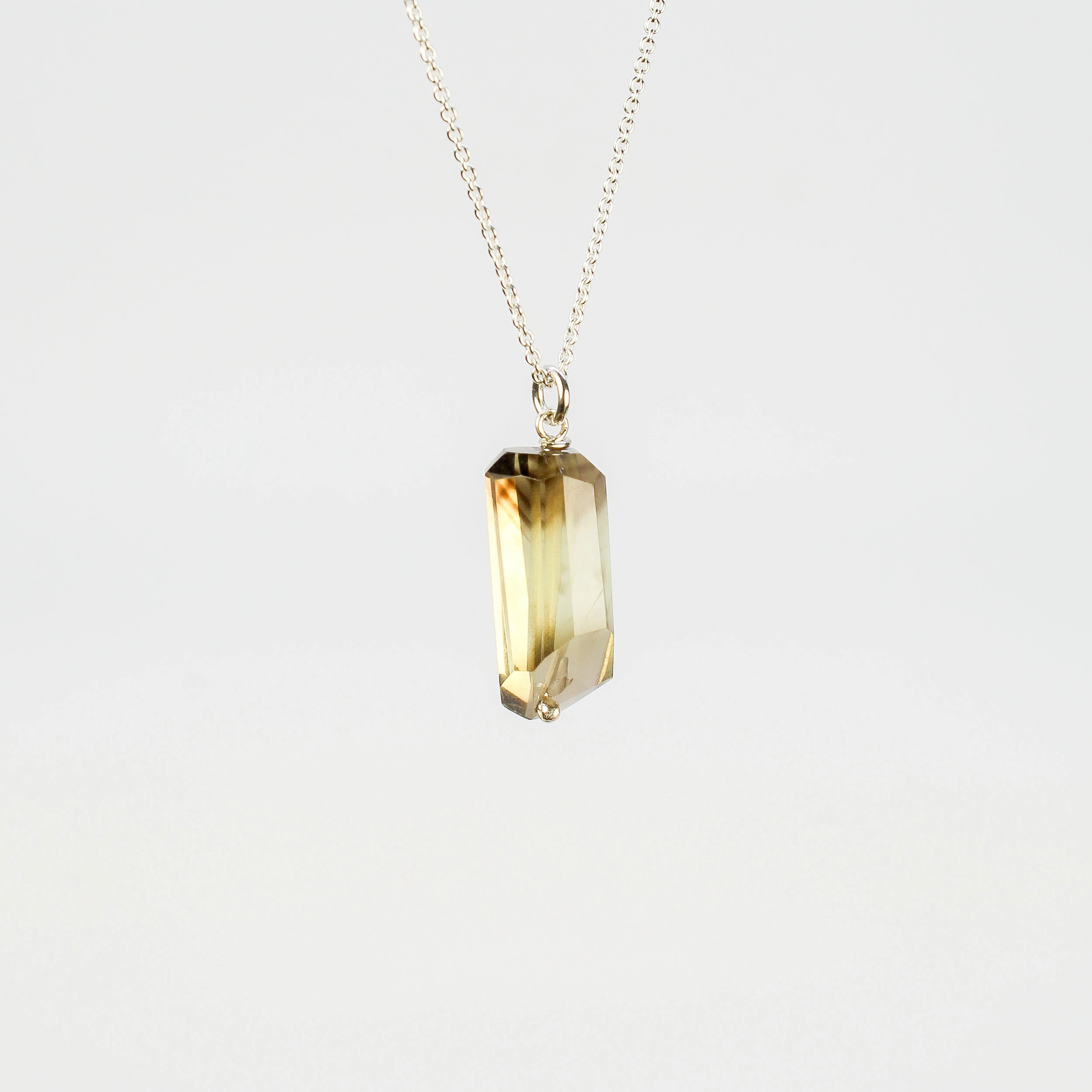 NEW! Lemon Quartz Pendant by Rina Young