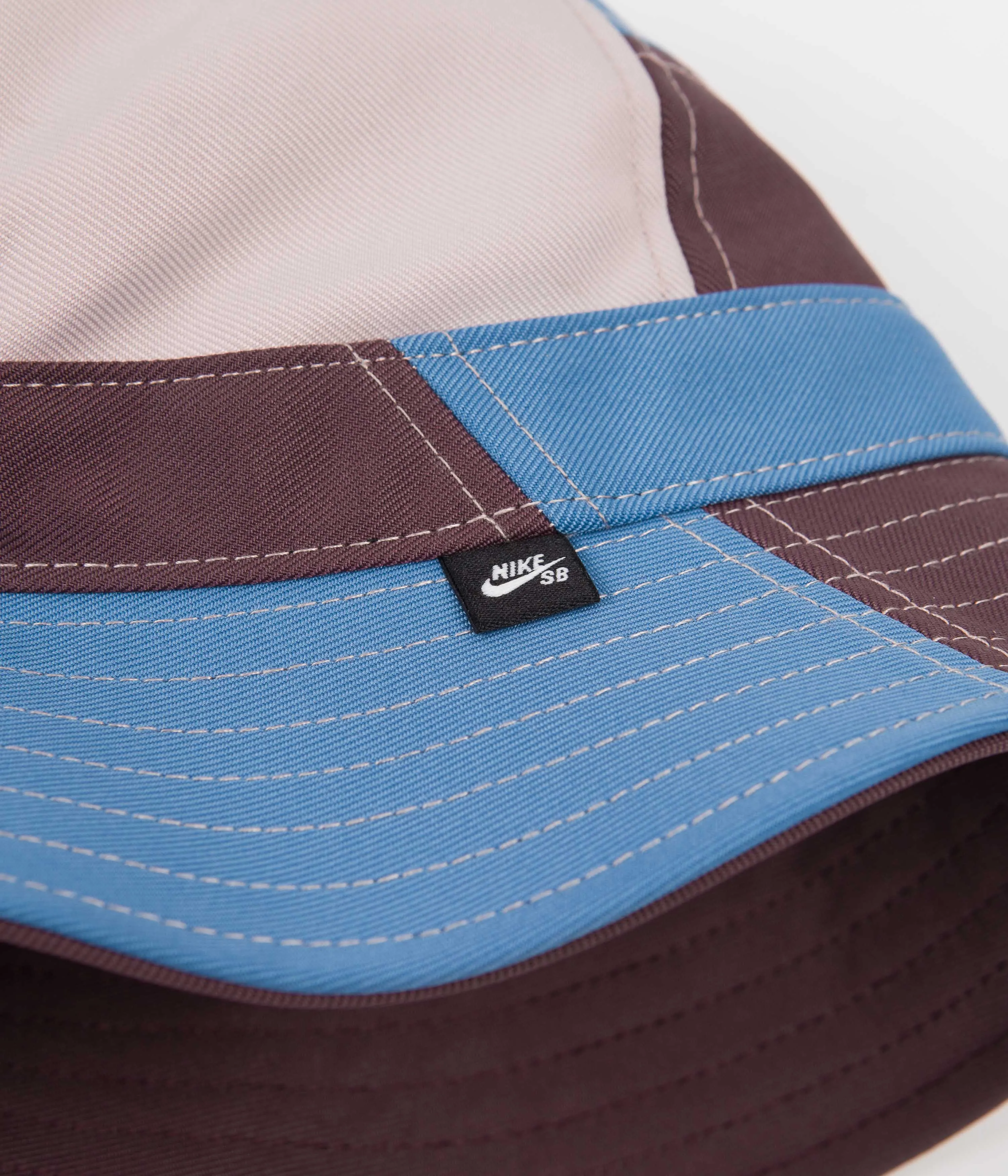 Nike SB Mosaic Bucket Hat - Dark Wine / Pink Oxford / Dutch Blue