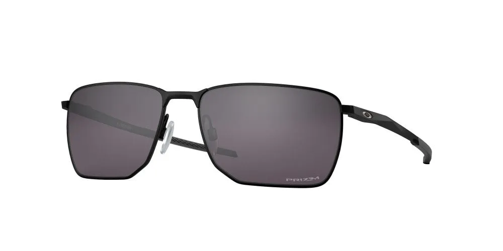 Oakley Mens Ejector Matte Black Frames - Prizm Gray Lens - Non-Polarized Sunglasses