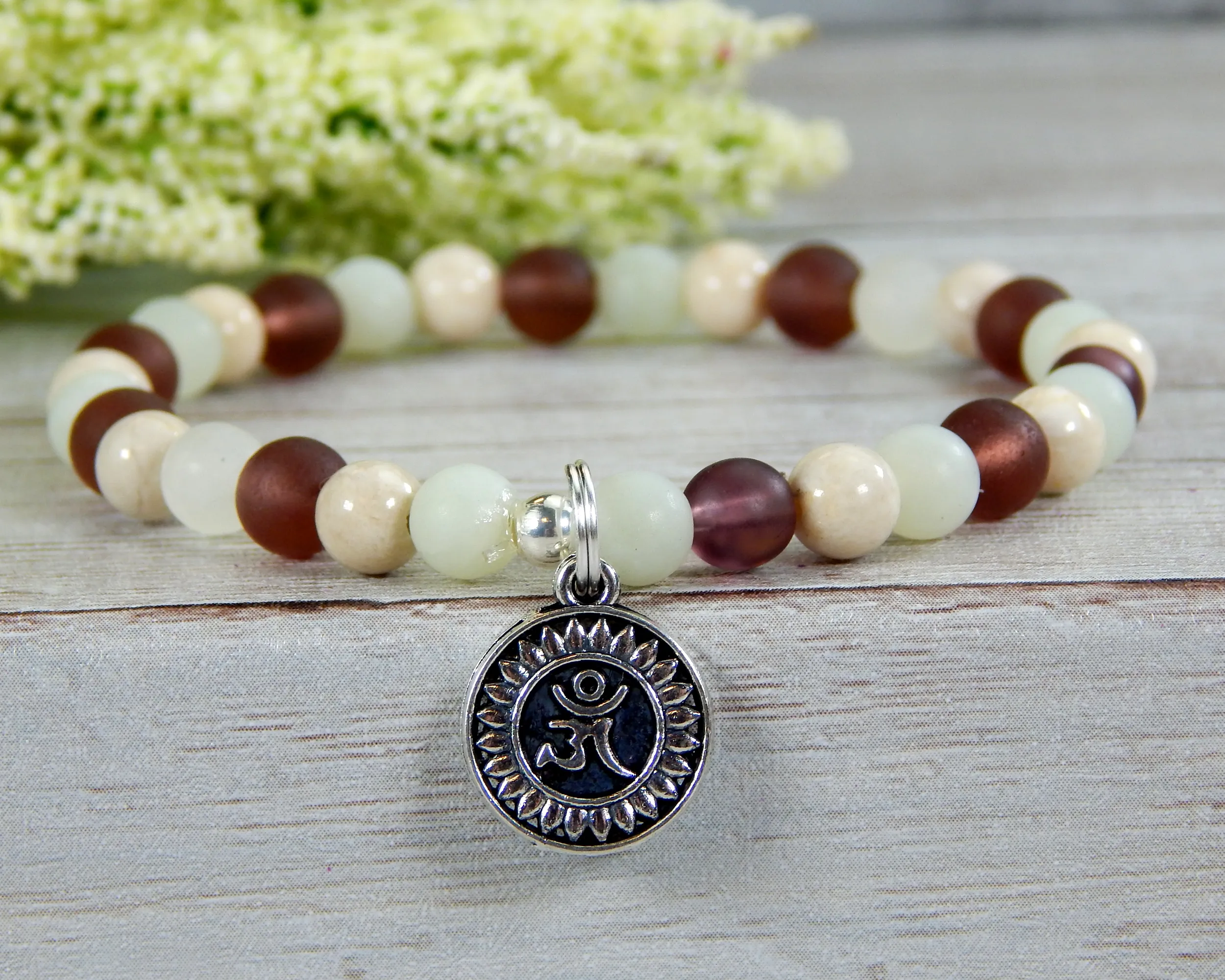 Om Bracelet - Yoga Jewelry - Aum Bracelets for Women