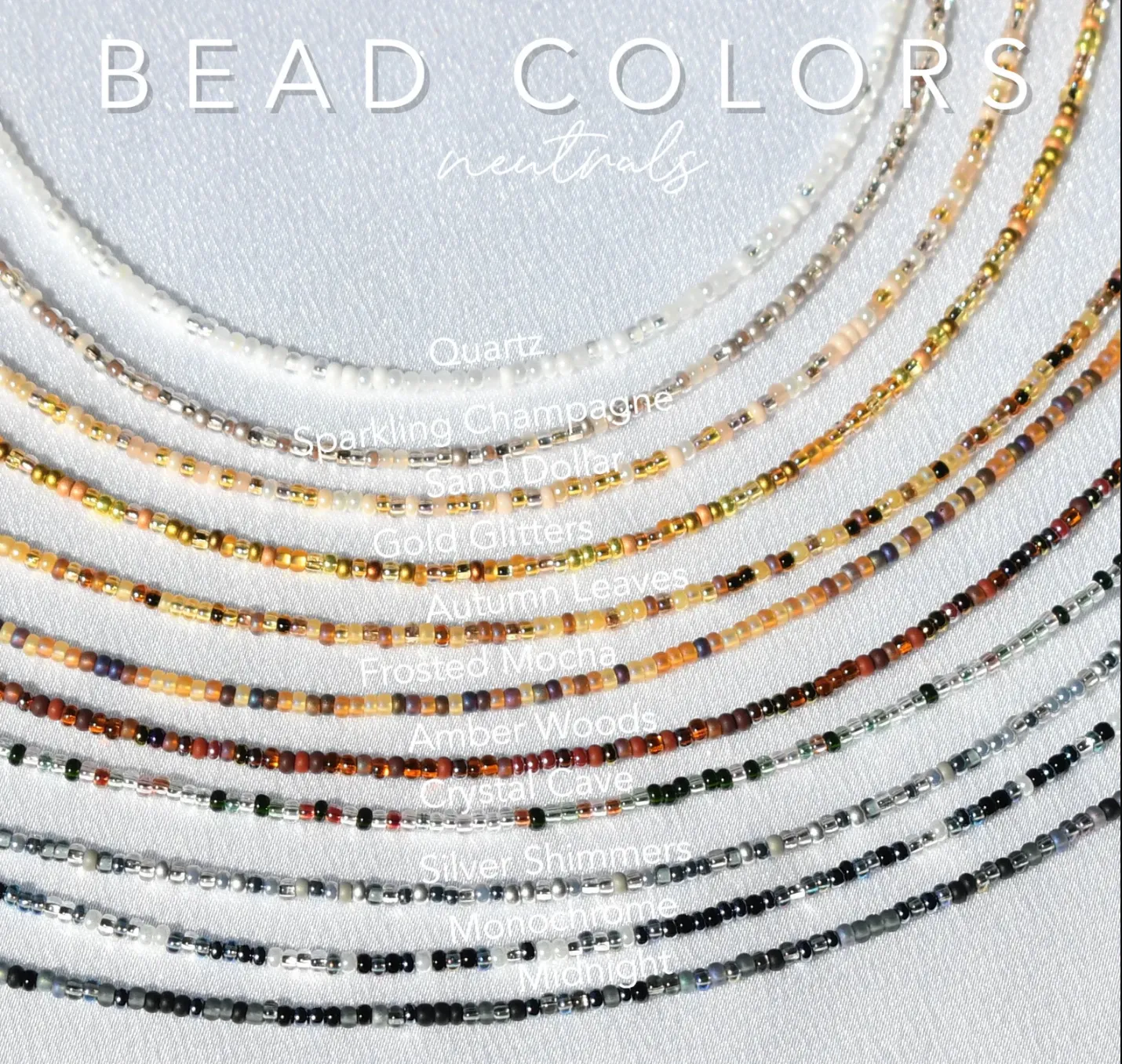 Pearl Initial Tiny Seed Bead Necklace